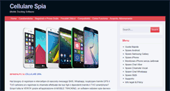 Desktop Screenshot of cellulare-spia.com